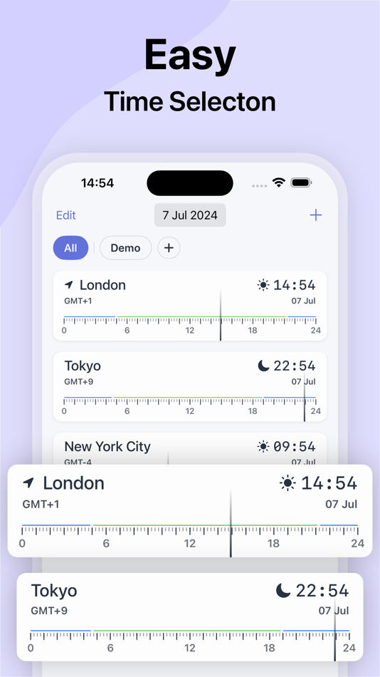 #1. World Clock & Countdown (iOS) 由: Aleksey Cherepanov