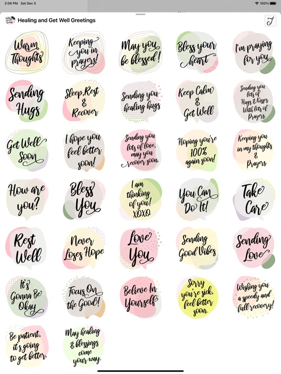 Screenshot #5 pour Healing and Get Well Greetings