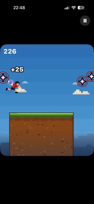 Tiny Running Man screenshot 1