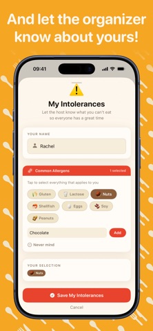 Gennit - Food allergy parties screenshot