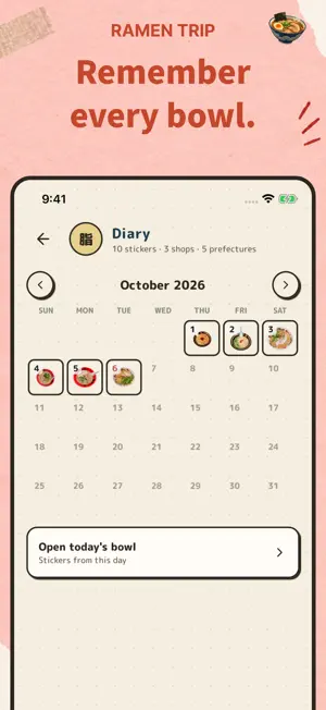 RAMEN TRIP: Photo Sticker Book screenshot 4