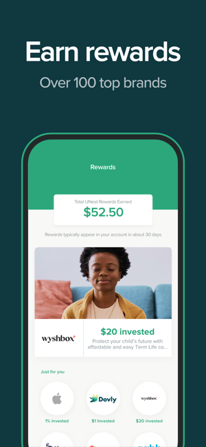 ‎UNest: Investing for Your Kids Screenshot