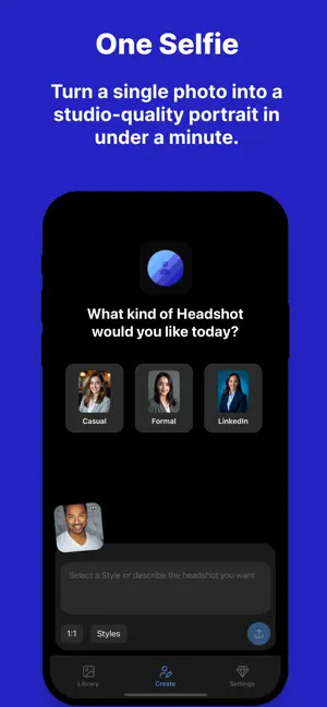AI Headshots - HeadshotsByAI screenshot 1