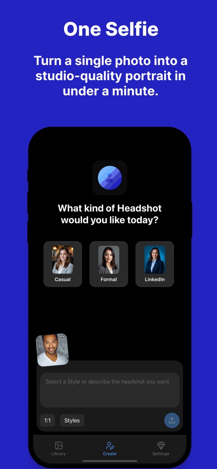 AI Headshots - HeadshotsByAI screenshot 1