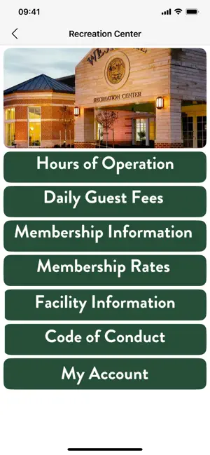 Westlake Recreation Department screenshot 2
