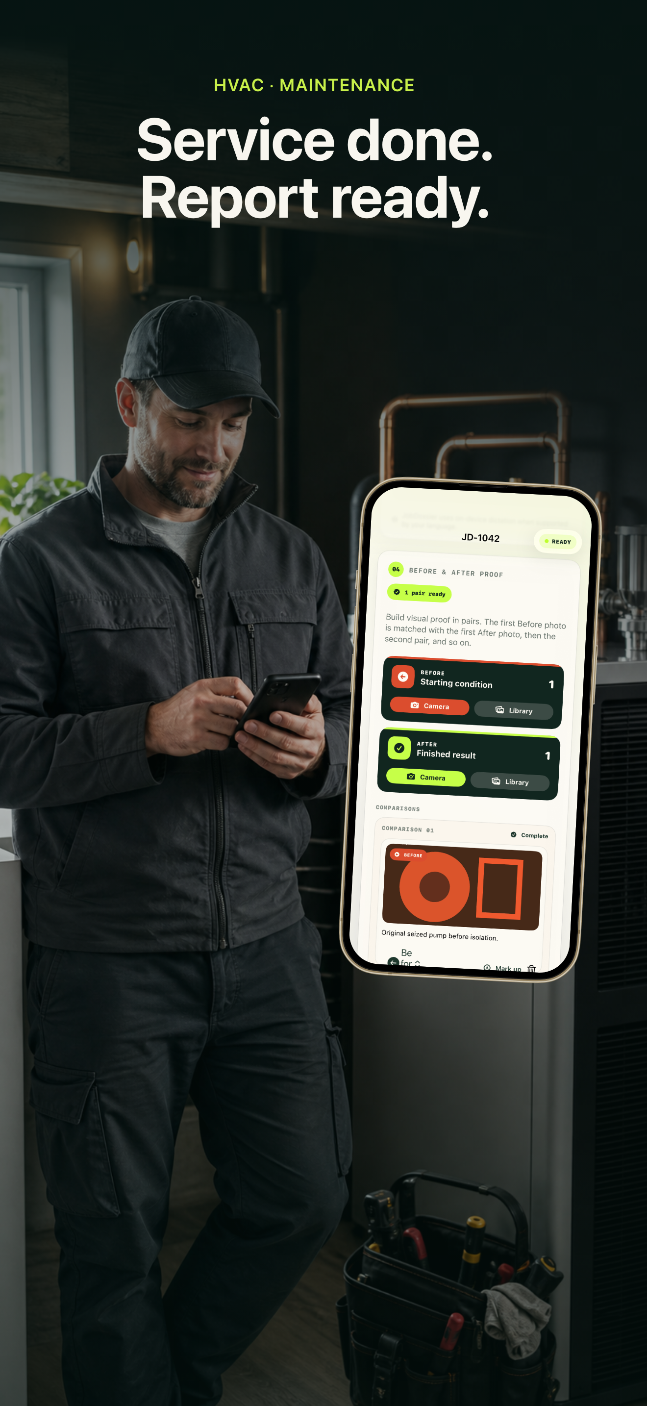 Field Service Report Maker screenshot 3