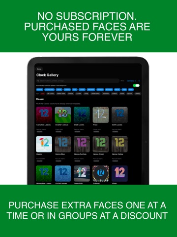 Clockinator Pro iPad screenshot