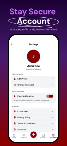 TripTally: Group Packing Lists screenshot