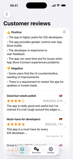 AppDab for App Store Connect iPhone screenshot 4