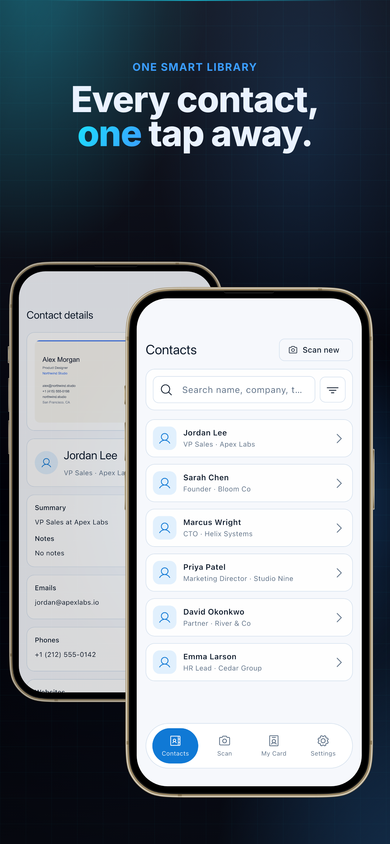Business Card - Scanner Reader
