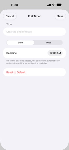 Today Countdown screenshot 4