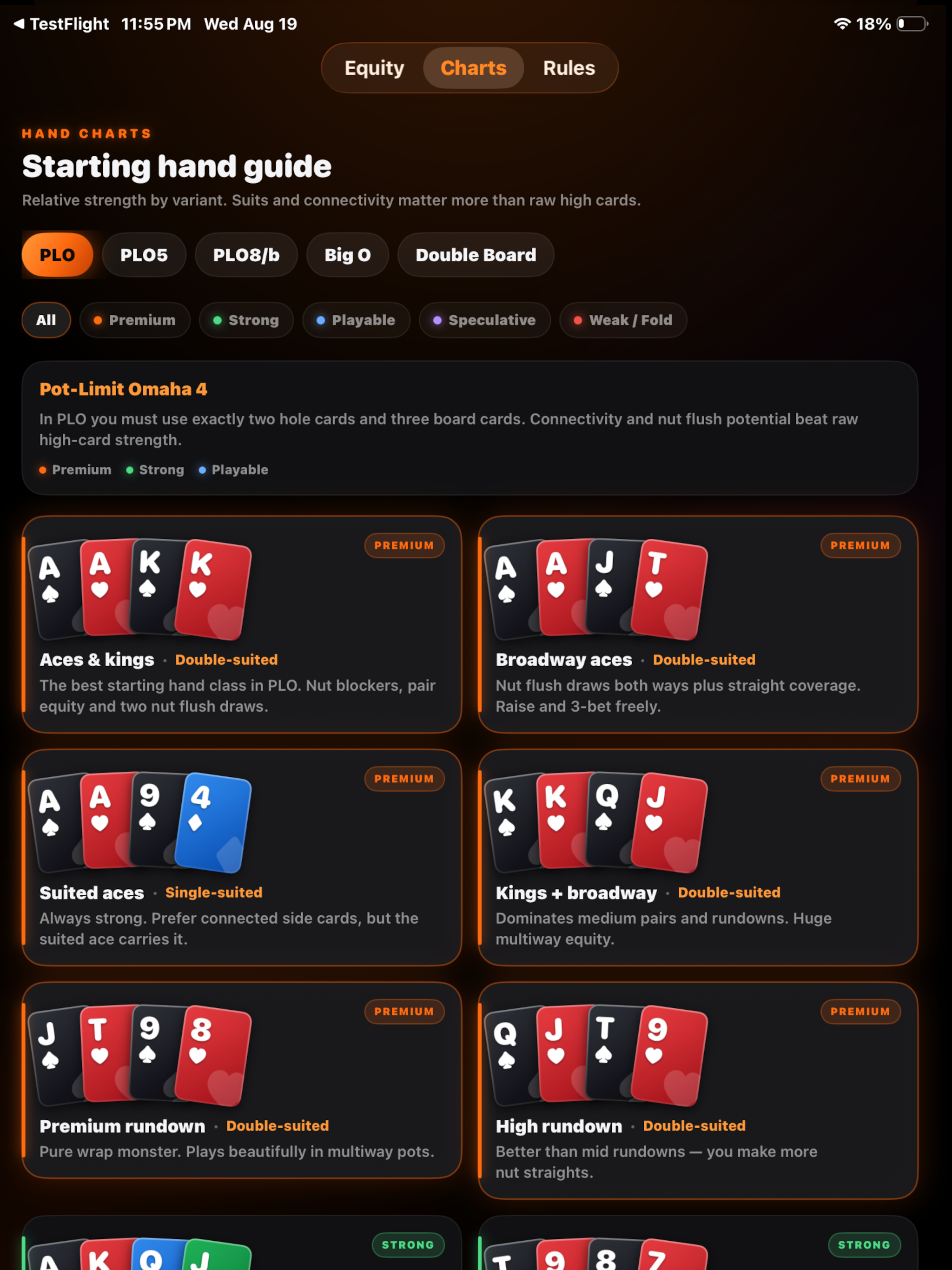 PLO Pro: Omaha Calculator screenshot 7