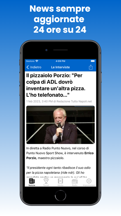 Screenshot #1 pour Tutto Napoli