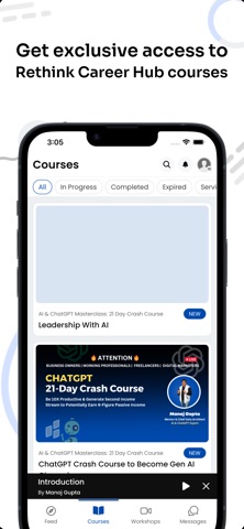 Rethink Career Hub screenshot