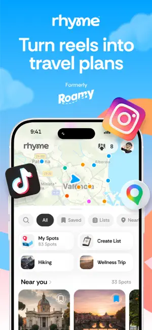 Rhyme (formerly Roamy) iPhone screenshot 1