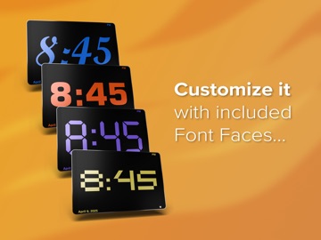 Screen Clock Digital