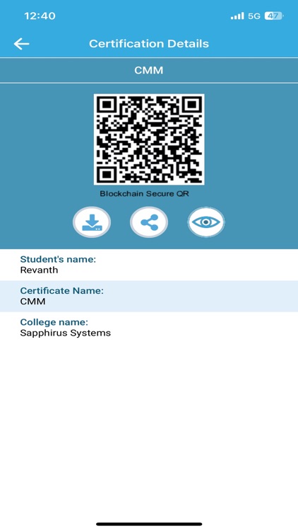 Sapphirus LearningChain screenshot-3