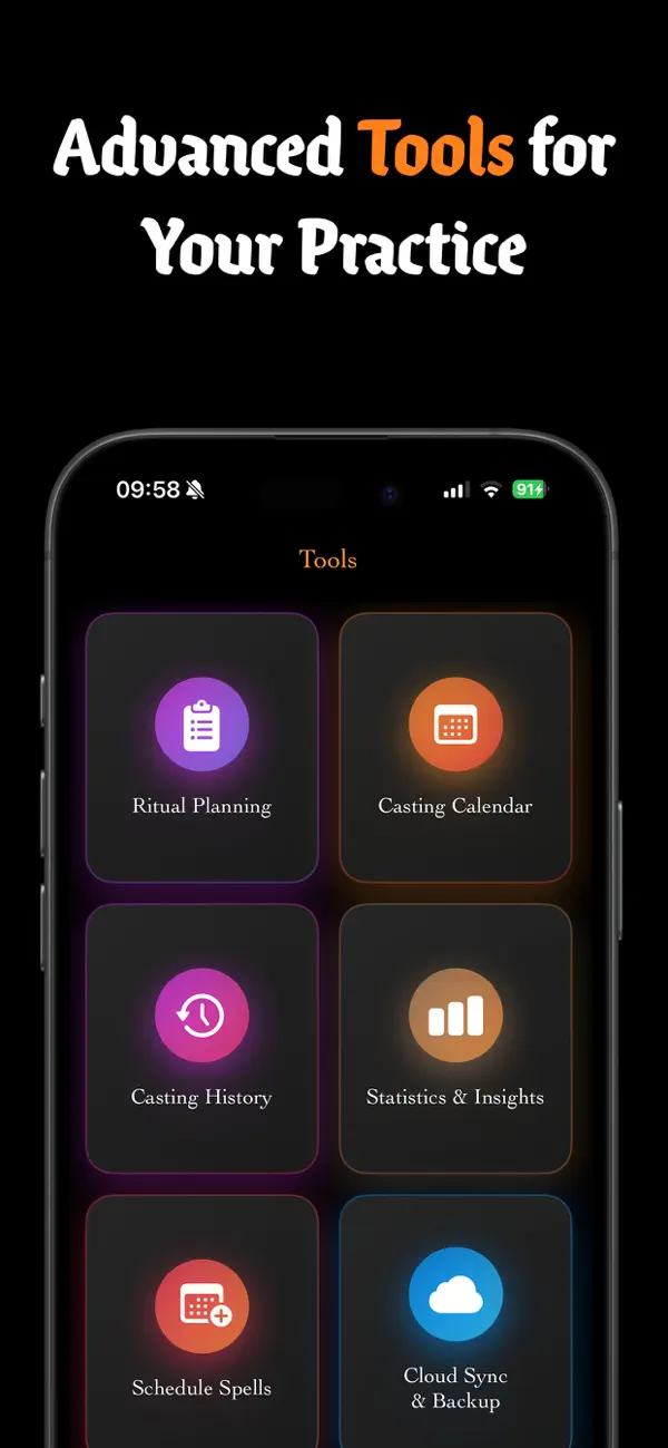 Screenshot #3 pour Wicca Spellbook