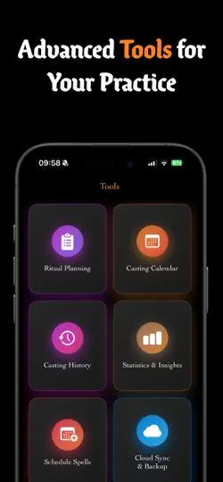 Screenshot von Wicca Spellbook auf dem iPhone 3