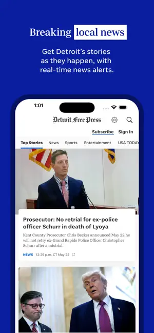 Detroit Free Press: Freep screenshot 1