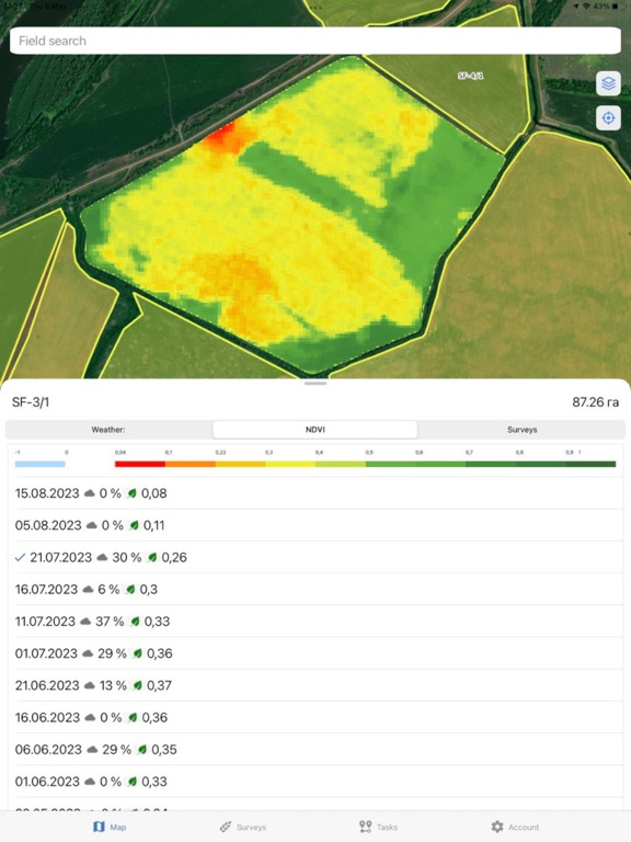Farmer - Crop monitoring
