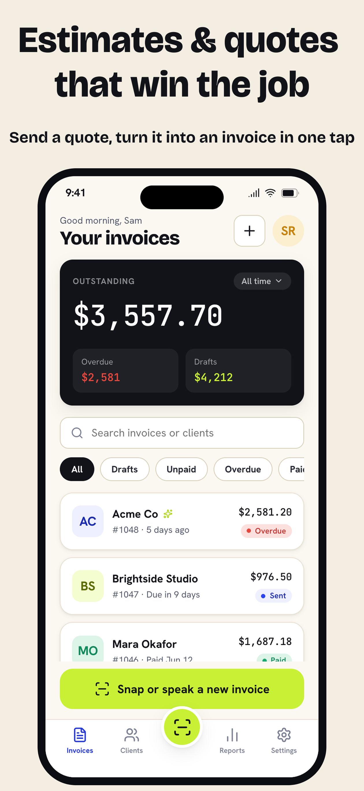 Invoice Maker, Receipt & Bill screenshot 3