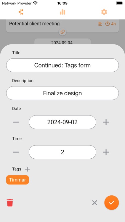 Timmar - track you time screenshot-3