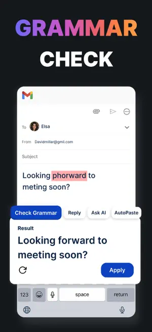 AI Keyboard: Writing Assist screenshot 2
