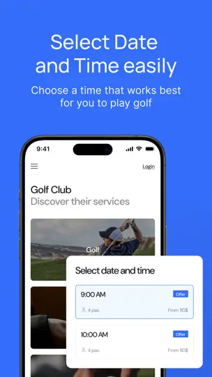 Captura de pantalla de Golfmanager en iPhone 3