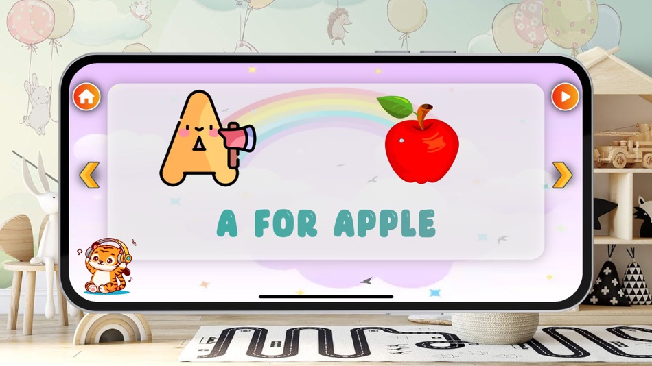 #4. Play & Learn ABC (iOS) 由: Himalay Diyora