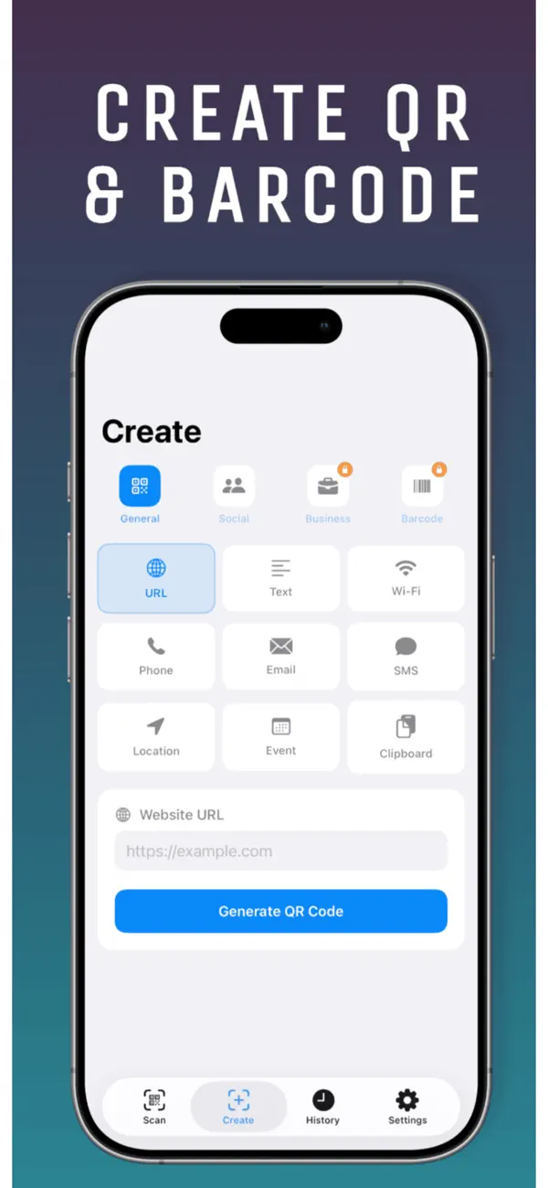 #2. iReader - QR Code reader (iOS) بواسطة: Sitou Advertising