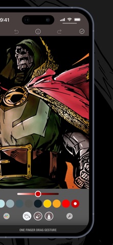 Marvel: Color Your Own iPhone screenshot