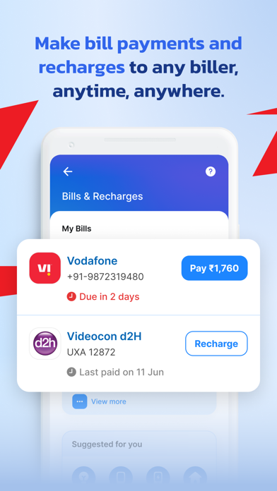 PayZapp UPI, Pixel Credit Card iPhone screenshot 6 - Finance app