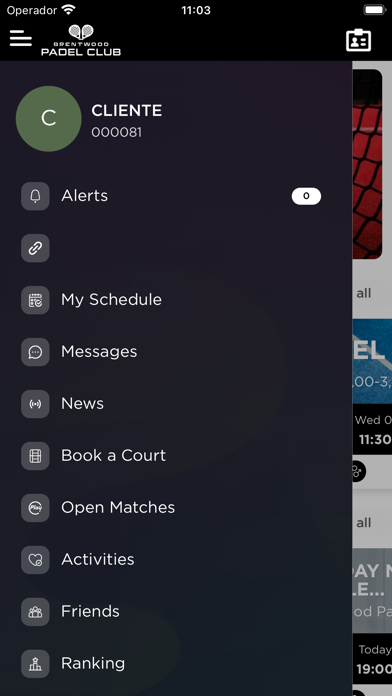 Brentwood Padel Club Screenshot