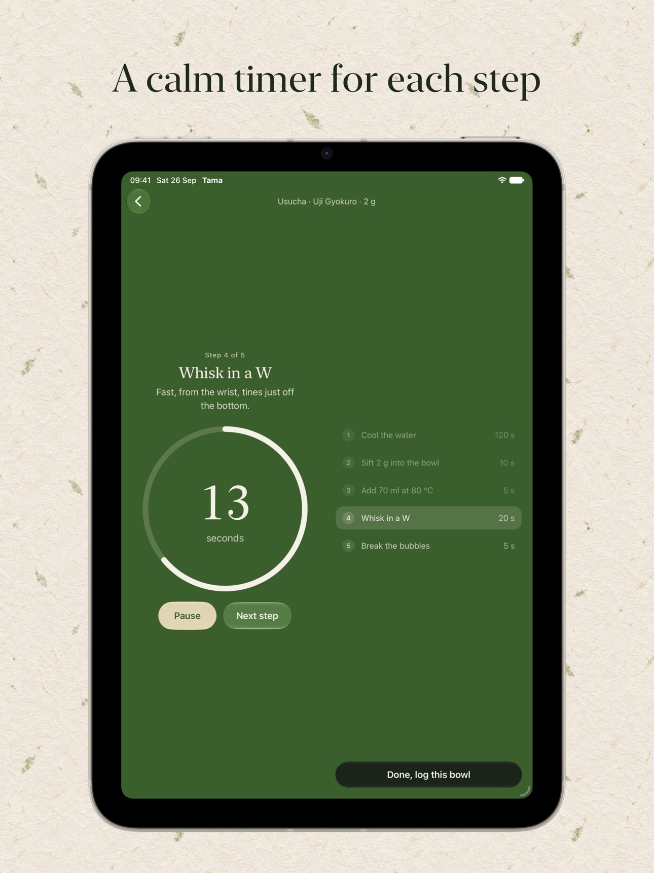 Screenshot 10 of Tama: Matcha Tracker & Recipes