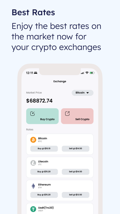 Hodlpay: Buy and Sell Crypto iPhone screenshot 3 - Finance app