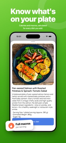 AI Calorie Tracker Diet Kcal iPhone screenshot