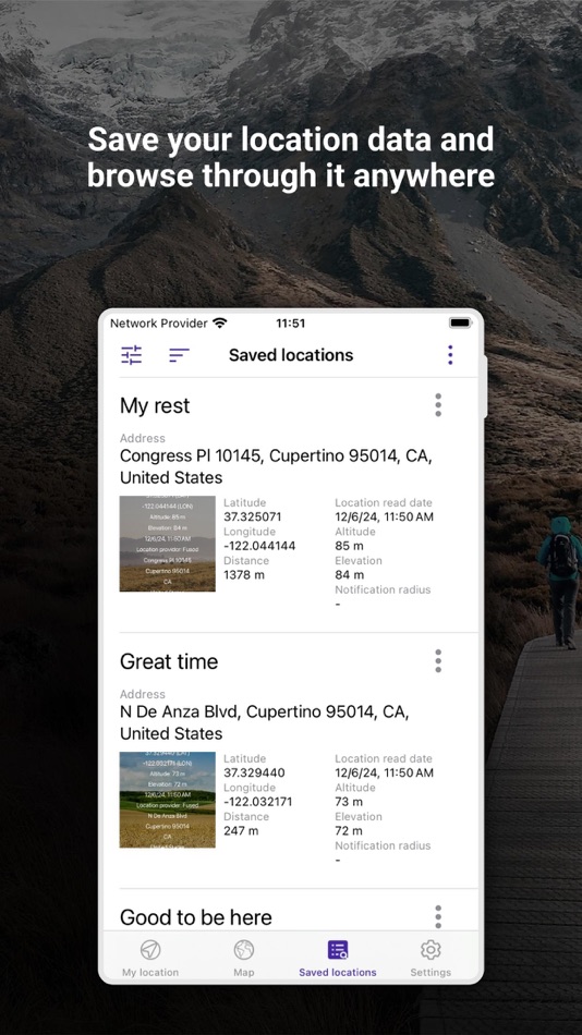 #6. My Altitude and Elevation GPS (iOS) Podle: MYSTIC MOBILE APPS LLC