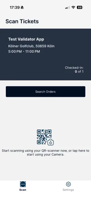 Tickethead Validator screenshot 2