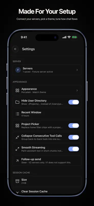 OpenCode Mobile — Unofficial screenshot 5 of 5