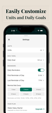 Water Daisy: Water Tracker Screenshot 5 of 5