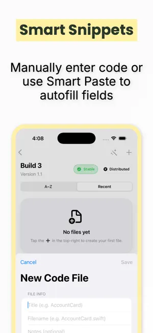 Save Code: BuildBox screenshot 3