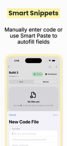 Save Code: BuildBox screenshot