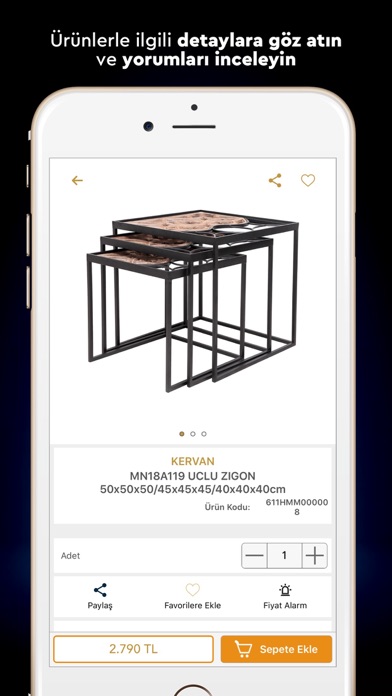 Kervan Mobilya iPhone screenshot 5 - Shopping app