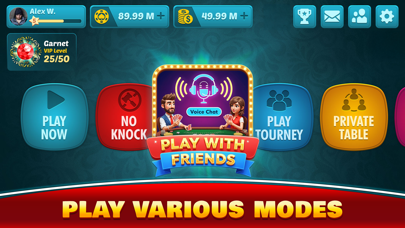 Screenshot #1 pour Tonk Online: Classic Card Game