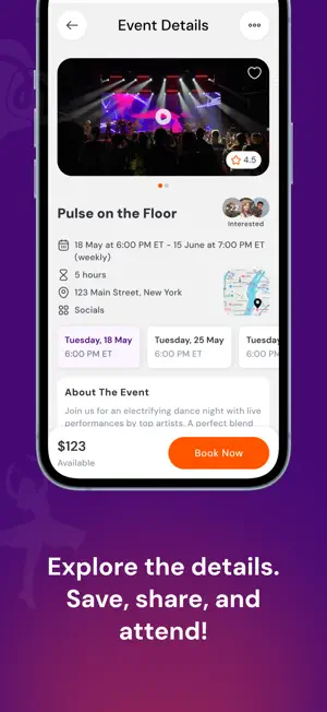 MASHlife: Social Dance Events screenshot 4