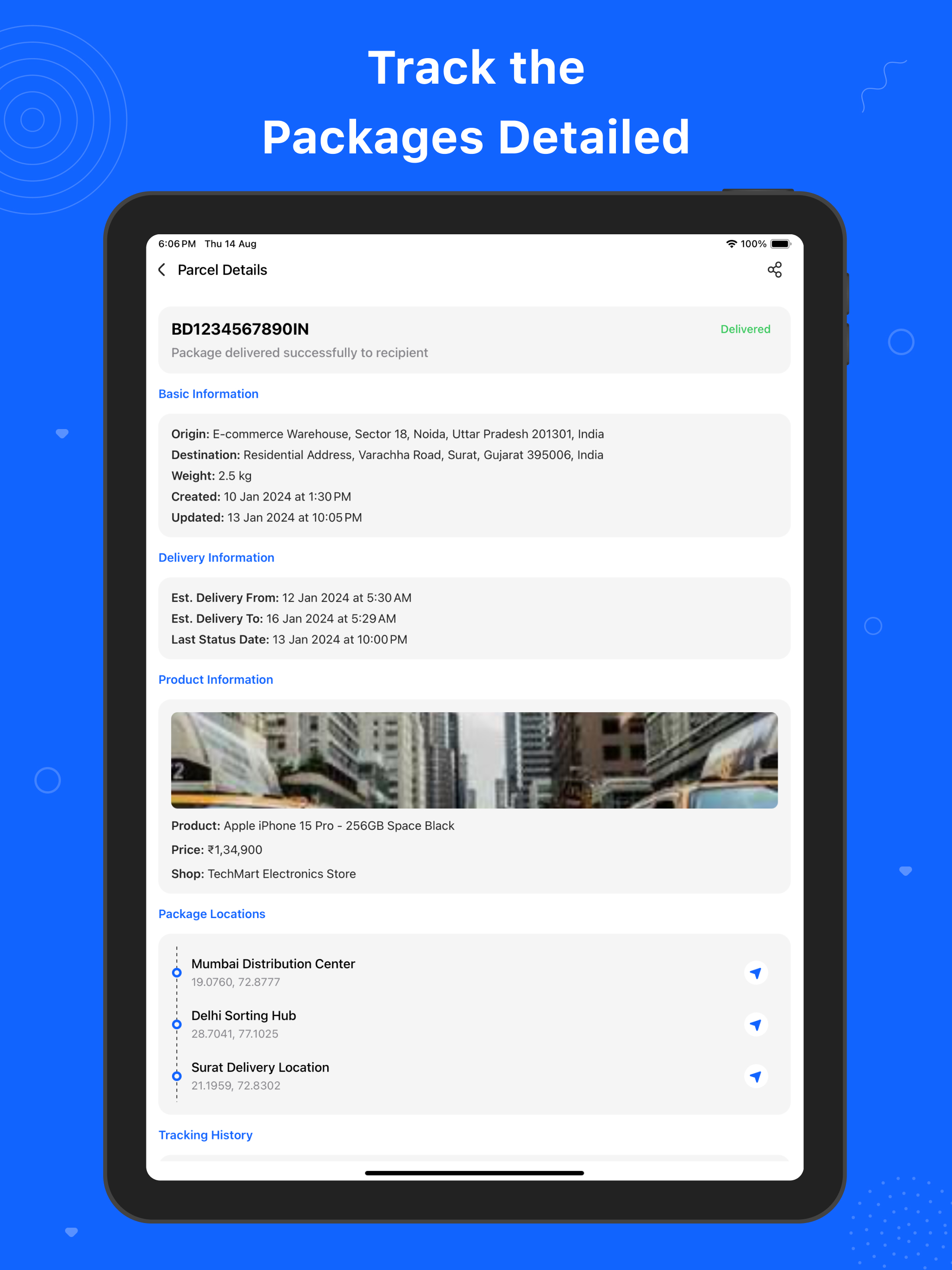 All Package Tracking