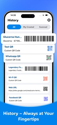 ScanX:QR Code&Barcode Scanner Screenshot 2 of 5