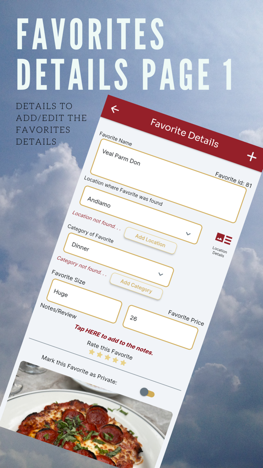 #4. List of Favorites (iOS) Podle: David Reichard