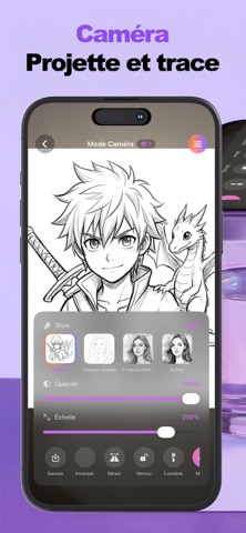 Projecteur de Dessin - Tracez iPhone screenshot 1